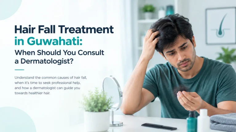 Hair Fall treatment in Guwahati: When Should You Consult a Dermatologist?  